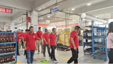 攜手并進，共繪未來——熱烈歡迎中山市江西商會企業家代表團蒞臨我司參觀交流